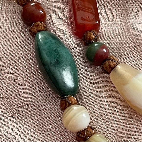 Gorgeous Multi Stone Necklace - Picture 5 of 10